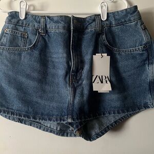 Zara NWT mini skorts. Size 12